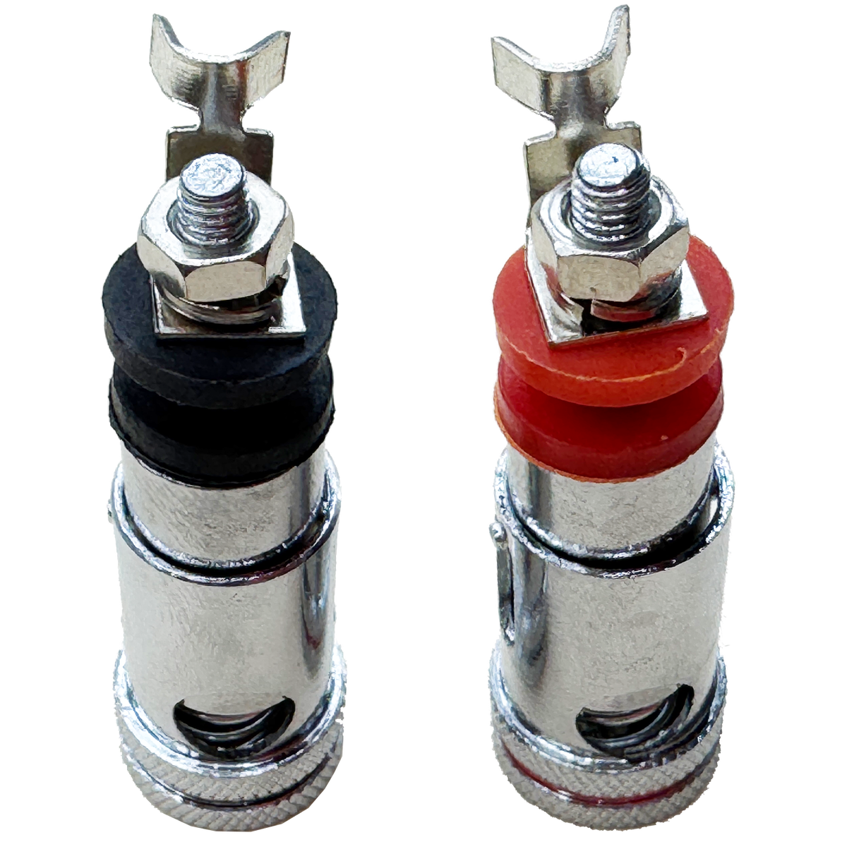 Spring Loaded Style Terminals Trinity Audio Solutions 4 Gauge Spring Loaded Push Terminals (pair)