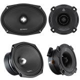 Trinity Audio Dual 6x9 & Super Tweeter Combo
