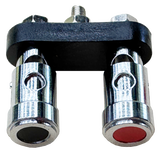 Trinity Audio Solutions 8 Gauge Spring Loaded Push Terminal Assembly