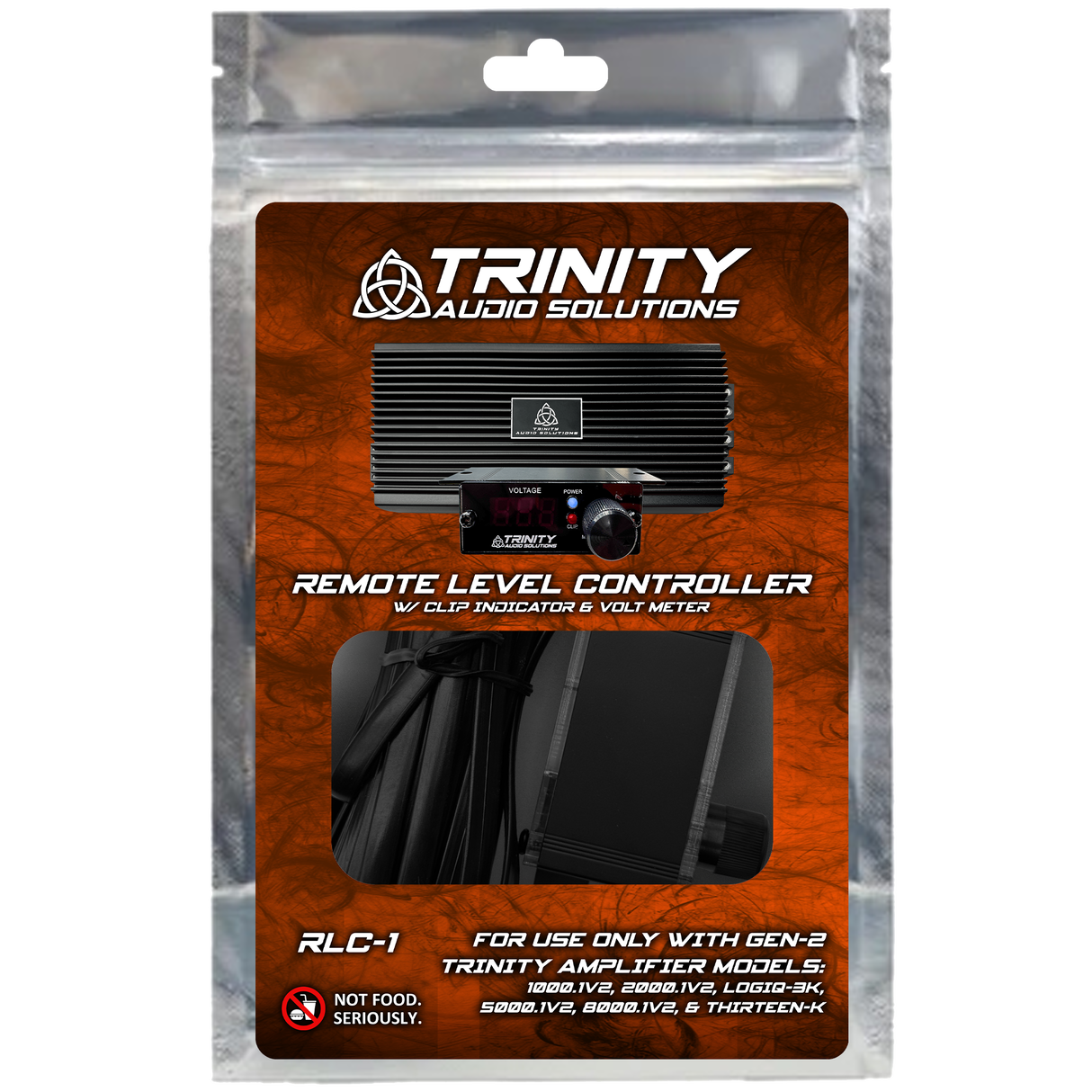 Trinity Audio Solutions RLC-1 Remote Level Controller w/ Clip Indicator & Volt Meter